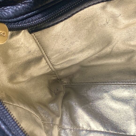 Michael Kors Black Leather Jet Set Tote Bag Shoulder Purse Classic Minimalist - Picture 12 of 12